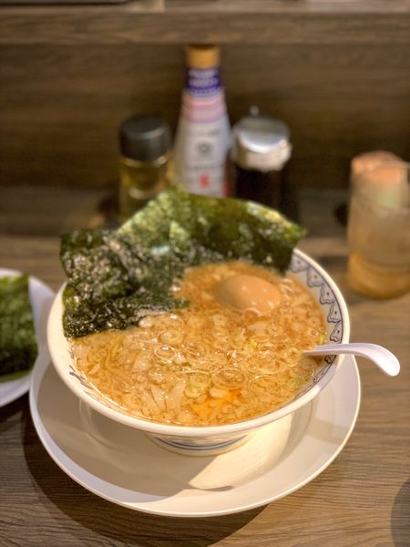 「味玉ばんから」@東京豚骨拉麺 ばんから 池袋東口店の写真