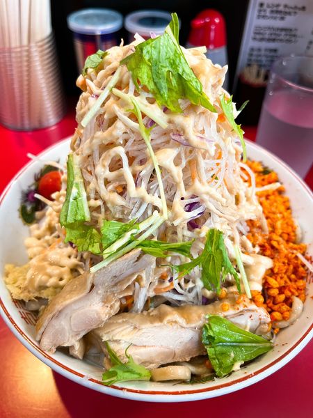 「冷やし中華大」@千里眼の写真