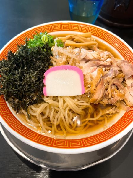 「冷やしラーメン大盛り」@仲吉荘の写真