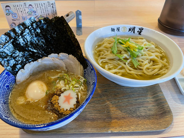「こんぶ出汁つけ麺」@麺屋 明星の写真