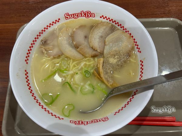 「肉入ラーメン」@スガキヤ イオンモール大髙店の写真