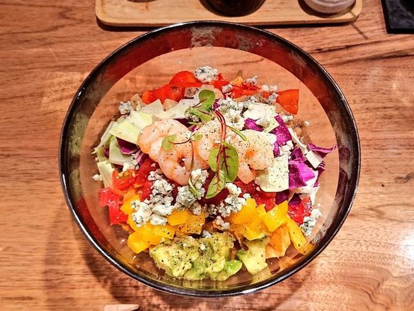 「【限定】コブサラダまぜそば、など」@海老丸らーめんの写真