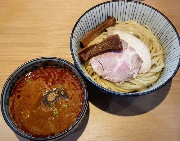 「【期間限定】濃厚《辛》つけ麺 ９００円」@らぁ麺 ふじ田 水戸本店の写真