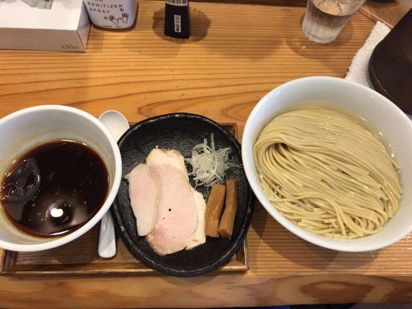「醤油つけ麺300g 1050円」@麺屋鈴春の写真