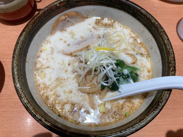 「俺流熟成塩らーめん(ランチセットで890円)」@俺流塩らーめん 下北沢店の写真