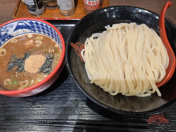 「濃厚つけ麺(大盛り)」@三田製麺所 阿佐ヶ谷店の写真