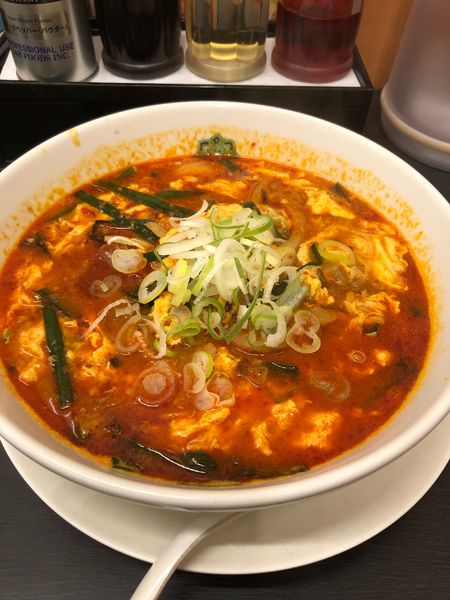 「大宮坦々麺　650円」@日高屋 人形町店の写真