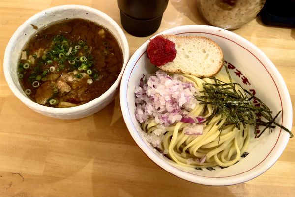 「つけそばスープレックス withタマネギ増し」@タマネギヘッドバッドの写真