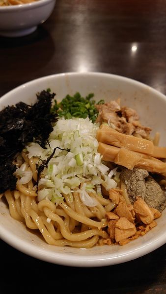 「活龍まぜそば」@つけめん・らーめん活龍 境店の写真