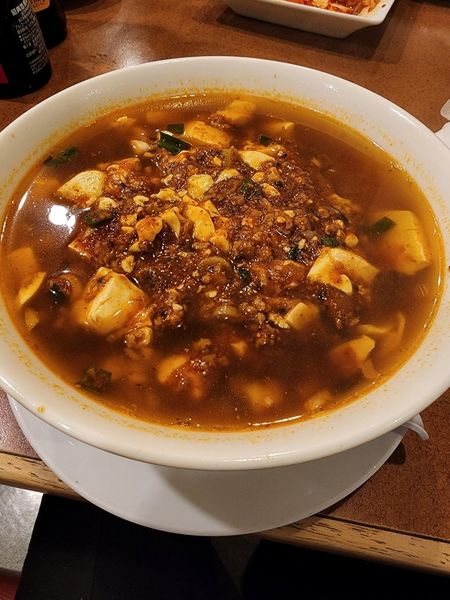 「麻婆ラーメン(5辛)」@ゆうえん 二十世紀が丘店の写真