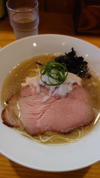 「煮干しそば　塩」@中華蕎麦 みうらの写真