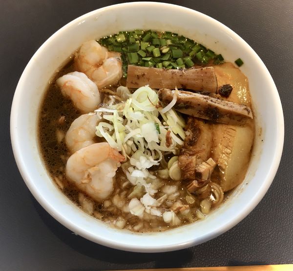 「えびBLACKラーメン(900¥)」@らーめん 和なり TRIOの写真