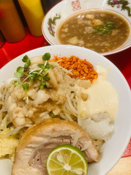 「シークワーサーつけ麺」@ラーメン鷹の目 北千住店の写真