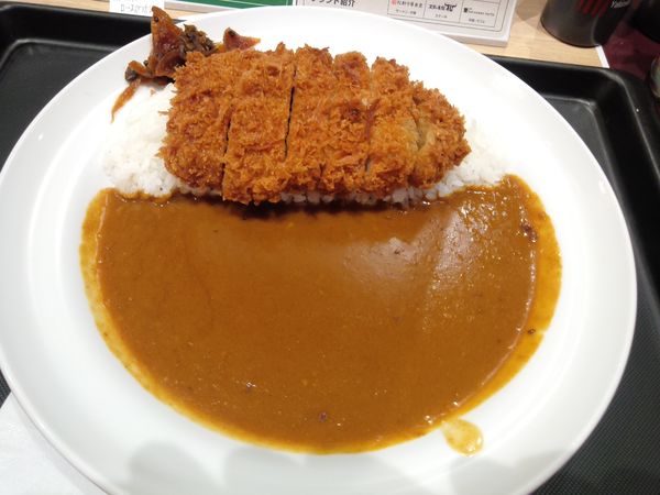 「ロースカツカレー　５００円フェア価格」@松屋 北千住店（マイカリー食堂併設）の写真