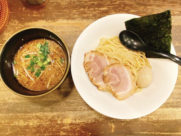 「特製みそつけ麺:1,200円」@東京スタイルみそらーめん ど・みそ 西新井店の写真