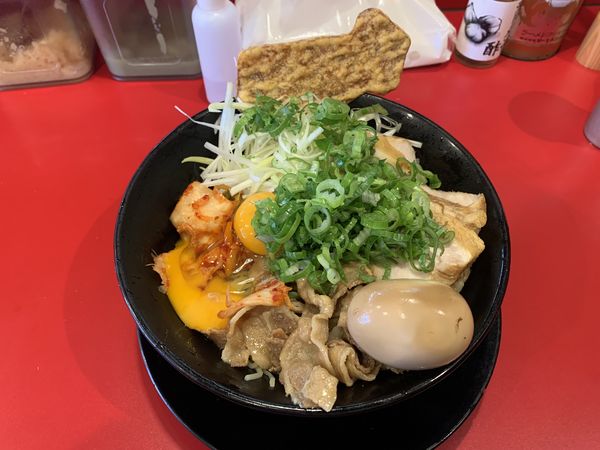 「バリおの冷やしぶっかけ」@家系ラーメン 王道 神道家の写真
