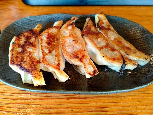 「焼き餃子(5個)430円」@太田本陣 風の杜の写真