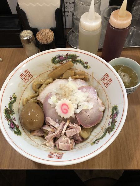 「油そば900円➕味玉150円」@MENクライの写真