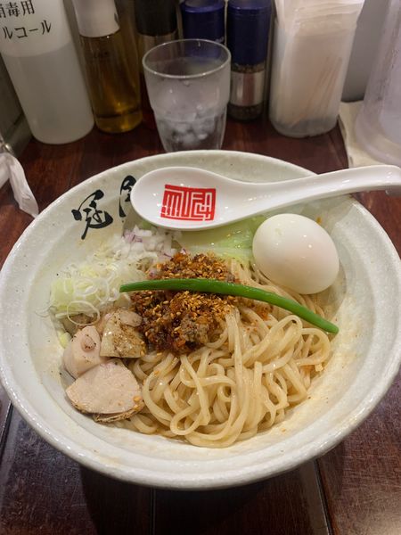 「濃厚辛和え麺冷やし」@らぁめん冠尾 恵比寿西店の写真