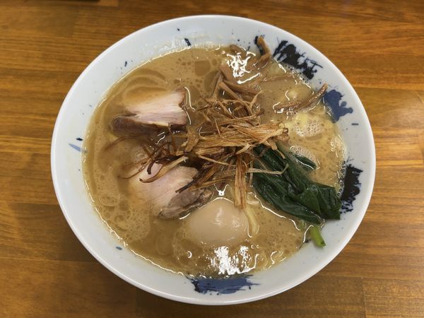 「らーめん鰹 味玉入り」@Made in Tokyo らーめん松の写真