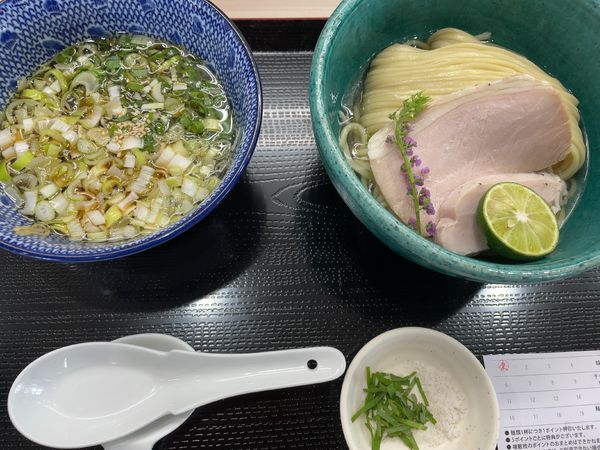 「限定：昆布水つけ麺1000円」@麺社 あし鷹の写真