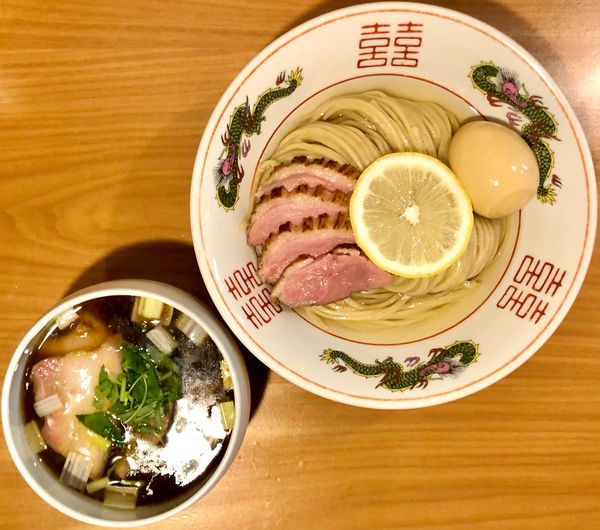 「★＜水曜日特別営業＞昆布水の鴨つけ蕎麦🍜¥1,250」@麺処 ほん田 東十条店の写真