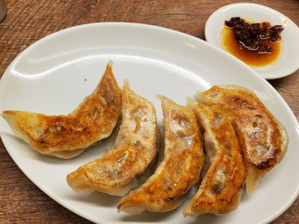 「煎餃子5個」@刀削麺館 IPPINKAKUの写真