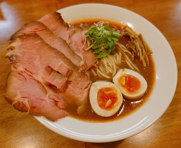 「海老が濃厚」@らぁ麺はうす Sumika0の写真