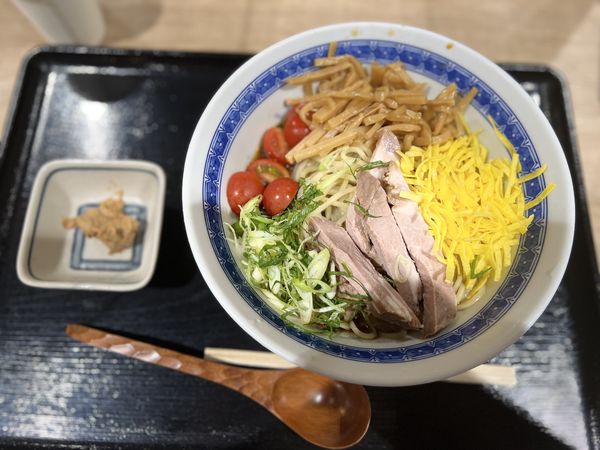 「期間限定商品 日本一しょうゆの冷し中華980円(税込)」@井の庄 光が丘店の写真