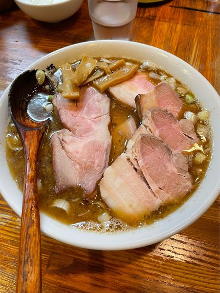 「半ミックス肉麺」@麺 髙はしの写真