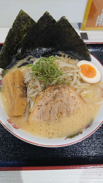 「豚骨醤油ラーメン」@鯛塩そば 灯花 イオンモール上尾店の写真