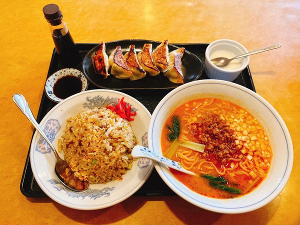 「担々メン」@新中華料理 天福 瑞浪店の写真