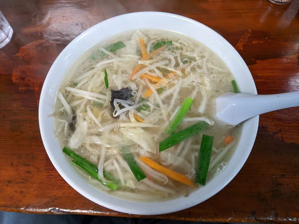 「野菜湯麵：750円」@中国料理 北京亭の写真