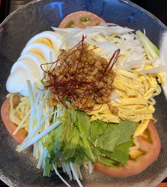 「【限定】冷やし担々麺　９５０円」@梅蘭 キュービックプラザ新横浜店の写真