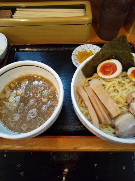 「味玉つけめん」@中華そば 華丸の写真