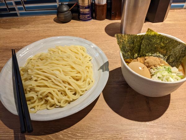 「特製つけめん中盛」@風雲児 東京ラーメン横丁店の写真