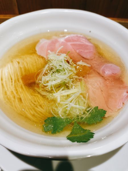 「塩ラーメン」@成城青果の写真