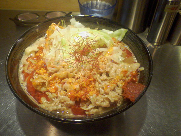 「紅ラーメン890円」@麺創研 紅 府中の写真