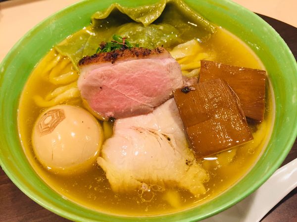「特製手打中華蕎麦(塩)【1350円】」@手打麺祭 かめ囲の写真