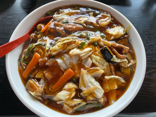 「スタミナラーメン冷やしトリプル」@スタミナラーメン 多幸の写真