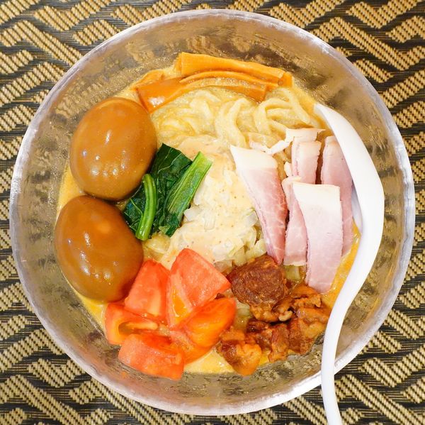 「冷たい胡麻そば＋味玉」@メイドインヘブンの写真