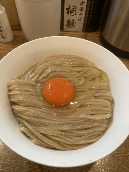 「限定（冷やし桐玉）・大盛」@中華そば 桐麺 総本店の写真