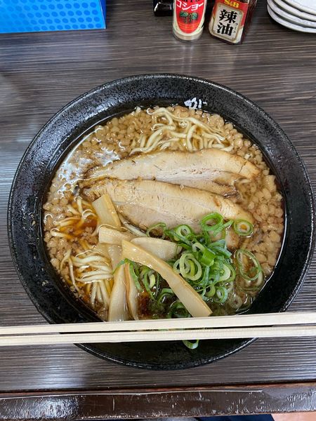 「がらそばこってり大盛」@らーめん家 がらの写真