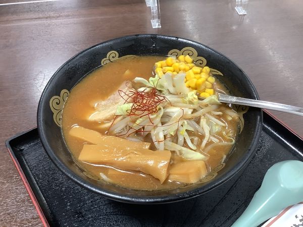 「野菜畑の味噌ラーメン　980円」@梓川サービスエリア 上りの写真
