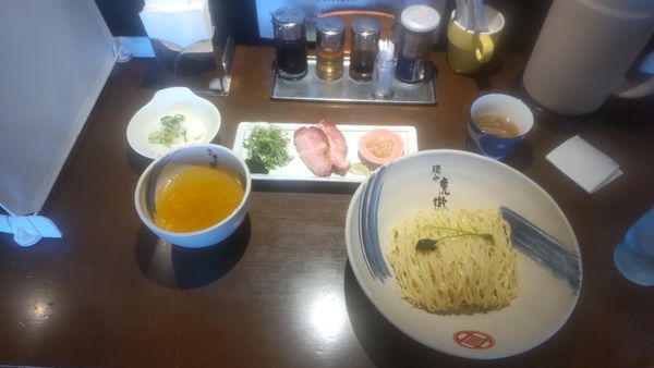 「薬涼　潮つけそば」@麺や 虎徹の写真