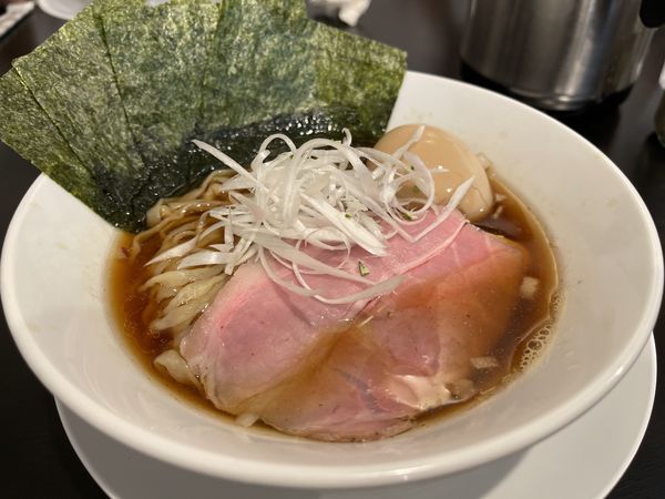 「青龍（さんま煮干し）＋鳥の照り焼き丼」@麺屋龍〜継〜の写真