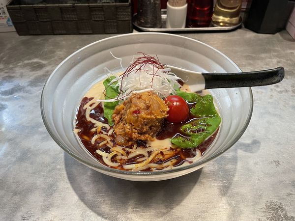 「冷やし坦々麺」@麺 やまらぁの写真