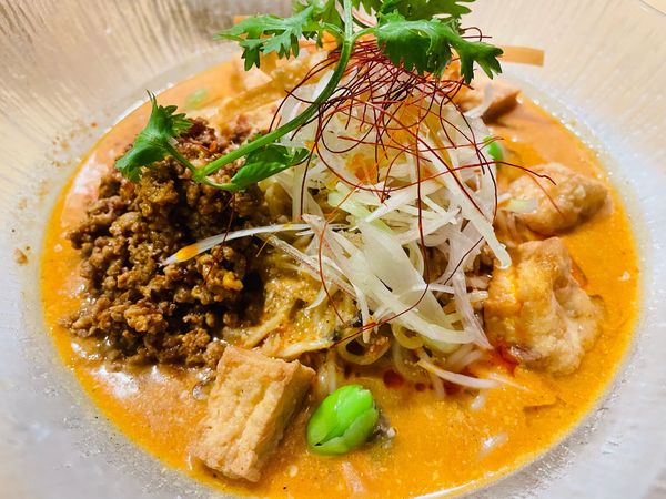 「四川冷やし担々麺 (胡麻) 1,680円」@中國新派料理 天安の写真