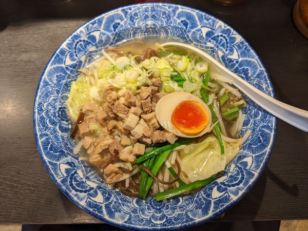 「たっぷり野菜のタンメン:880円」@然屋 竹ノ塚店の写真