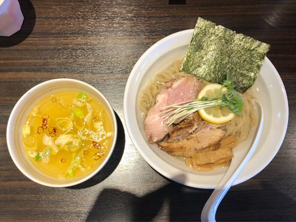 「剣豪流昆布水（塩）つけめん 並）」@ら〜めん剣豪の写真